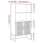 Credenza 60x35x125 cm in Legno Multistrato Credenza 60x35x125 cm in Legno Multistrato