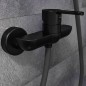SCHÜTTE Miscelatore per Doccia DENVER Nero Opaco SCHÜTTE Miscelatore per Doccia DENVER Nero Opaco