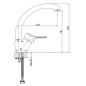 SCHÜTTE Miscelatore Lavandino ATTICA Cromato SCHÜTTE Miscelatore Lavandino ATTICA Cromato