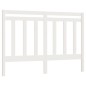 Testiera per Letto Bianca 156x4x100 cm Legno Massello di Pino Testiera per Letto Bianca 156x4x100 cm Legno Massello di Pino