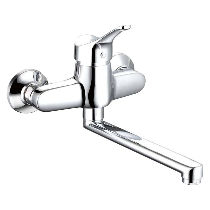 SCHÜTTE Miscelatore Lavandino a Parete ATTICA Cromato SCHÜTTE Miscelatore Lavandino a Parete ATTICA Cromato