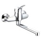 SCHÜTTE Miscelatore Lavandino a Parete ATTICA Cromato SCHÜTTE Miscelatore Lavandino a Parete ATTICA Cromato