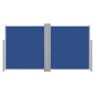 Tenda da Sole Laterale Retrattile Blu 140x600 cm