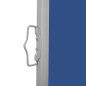 Tenda da Sole Laterale Retrattile Blu 140x600 cm