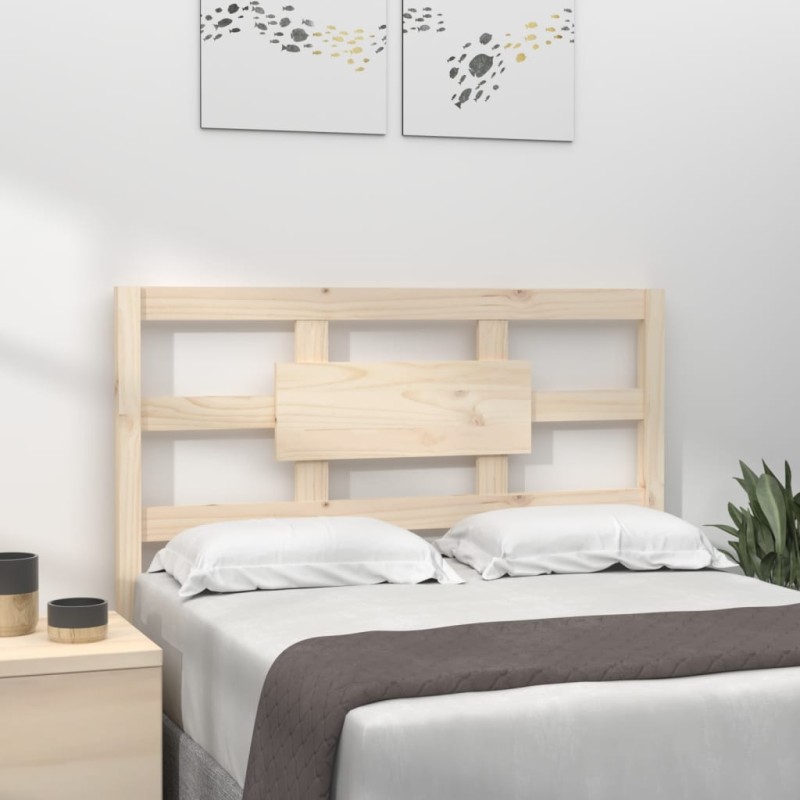 Testiera per Letto 95,5x4x100 cm in Legno Massello di Pino Testiera per Letto 95,5x4x100 cm in Legno Massello di Pino