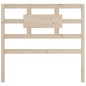 Testiera per Letto 95,5x4x100 cm in Legno Massello di Pino Testiera per Letto 95,5x4x100 cm in Legno Massello di Pino