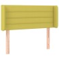 Testiera ad Orecchio Verde 83x16x78/88 cm in Tessuto Testiera ad Orecchio Verde 83x16x78/88 cm in Tessuto
