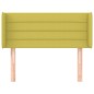 Testiera ad Orecchio Verde 83x16x78/88 cm in Tessuto Testiera ad Orecchio Verde 83x16x78/88 cm in Tessuto