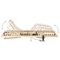 Letto con Telaio a Doghe Elettrico 28 Doghe 7 Zone 80x200 cm Letto con Telaio a Doghe Elettrico 28 Doghe 7 Zone 80x200 cm