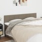 Testiera 2 pz Tortora 80x5x78/88 cm in Tessuto Testiera 2 pz Tortora 80x5x78/88 cm in Tessuto