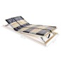 Reti a Doghe 2 pz 7 Zone con 42 Doghe in Legno 90x200 cm Reti a Doghe 2 pz 7 Zone con 42 Doghe in Legno 90x200 cm