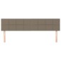 Testiera 2 pz Tortora 80x5x78/88 cm in Tessuto Testiera 2 pz Tortora 80x5x78/88 cm in Tessuto