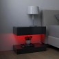 Mobili Porta TV con Luci LED 2 pz Grigi 60x35 cm Mobili Porta TV con Luci LED 2 pz Grigi 60x35 cm