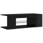 Mobile Porta TV con Luci LED Nero Lucido 90x39x30 cm Mobile Porta TV con Luci LED Nero Lucido 90x39x30 cm