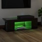 Mobile Porta TV con Luci LED Nero Lucido 90x39x30 cm Mobile Porta TV con Luci LED Nero Lucido 90x39x30 cm