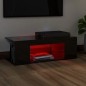 Mobile Porta TV con Luci LED Nero Lucido 90x39x30 cm Mobile Porta TV con Luci LED Nero Lucido 90x39x30 cm
