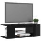 Mobile Porta TV con Luci LED Nero Lucido 90x39x30 cm Mobile Porta TV con Luci LED Nero Lucido 90x39x30 cm