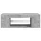Mobile Porta TV con Luci LED Grigio Cemento 90x39x30 cm Mobile Porta TV con Luci LED Grigio Cemento 90x39x30 cm