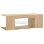 Mobile Porta TV con Luci LED Rovere Sonoma 90x39x30 cm Mobile Porta TV con Luci LED Rovere Sonoma 90x39x30 cm