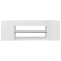 Mobile Porta TV con Luci LED Bianco Lucido 90x39x30 cm Mobile Porta TV con Luci LED Bianco Lucido 90x39x30 cm