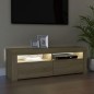 Mobile Porta TV con Luci LED Rovere Sonoma 120x35x40 cm Mobile Porta TV con Luci LED Rovere Sonoma 120x35x40 cm