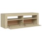 Mobile Porta TV con Luci LED Rovere Sonoma 120x35x40 cm Mobile Porta TV con Luci LED Rovere Sonoma 120x35x40 cm