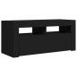 Mobile Porta TV con Luci LED Nero 90x35x40 cm Mobile Porta TV con Luci LED Nero 90x35x40 cm