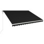 Tenda da Sole Retrattile Automatica 400x300 cm Antracite Tenda da Sole Retrattile Automatica 400x300 cm Antracite