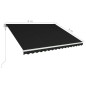 Tenda da Sole Retrattile Automatica 400x300 cm Antracite Tenda da Sole Retrattile Automatica 400x300 cm Antracite