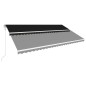 Tenda da Sole Retrattile Automatica 600x300 cm Antracite Tenda da Sole Retrattile Automatica 600x300 cm Antracite