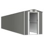 vidaXL Capanno Giardino Grigio Chiaro 192x1021x223 cm Acciaio Zincato vidaXL Capanno Giardino Grigio Chiaro 192x1021x223 cm Acciaio Zincato
