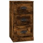 Credenze 3 pz Rovere Fumo in Legno Multistrato Credenze 3 pz Rovere Fumo in Legno Multistrato