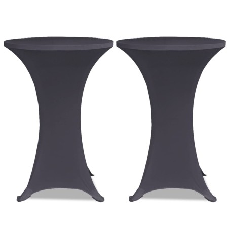 vidaXL Copertura Elastica per Tavolo 60 cm Antracite