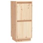 Credenze 2 pz 31,5x34x75 cm in Legno Massello di Pino Credenze 2 pz 31,5x34x75 cm in Legno Massello di Pino