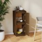 Credenza Marrone Miele 31,5x34x75 cm in Legno Massello di Pino Credenza Marrone Miele 31,5x34x75 cm in Legno Massello di Pino