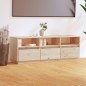 Mobile TV 140x37x50 cm in Legno Massello di Pino Mobile TV 140x37x50 cm in Legno Massello di Pino