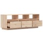 Mobile TV 140x37x50 cm in Legno Massello di Pino Mobile TV 140x37x50 cm in Legno Massello di Pino