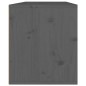 Pensili Grigi 2 pz 45x30x35 cm in Legno Massello di Pino Pensili Grigi 2 pz 45x30x35 cm in Legno Massello di Pino