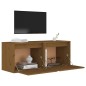 Pensili Miele 2 pz 45x30x35 cm in Legno Massello di Pino Pensili Miele 2 pz 45x30x35 cm in Legno Massello di Pino