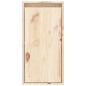 Pensili 2 pz 30x30x60 cm in Legno Massello di Pino Pensili 2 pz 30x30x60 cm in Legno Massello di Pino