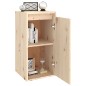 Pensili 2 pz 30x30x60 cm in Legno Massello di Pino Pensili 2 pz 30x30x60 cm in Legno Massello di Pino