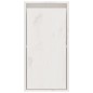 vidaXL Pensile Bianco 30x30x60 cm in Legno Massello di Pino