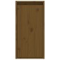 Pensili Marrone Miele 2pz 30x30x60 cm in Legno Massello di Pino
