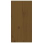 Pensili Marrone Miele 2pz 30x30x60 cm in Legno Massello di Pino