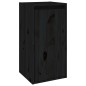 Pensile Nero 30x30x60 cm in Legno Massello di Pino Pensile Nero 30x30x60 cm in Legno Massello di Pino