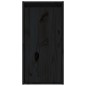 Pensile Nero 30x30x60 cm in Legno Massello di Pino Pensile Nero 30x30x60 cm in Legno Massello di Pino