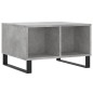 vidaXL Tavolino Salotto Grigio Cemento 60x50x36,5 cm Legno Multistrato