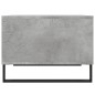 vidaXL Tavolino Salotto Grigio Cemento 60x50x36,5 cm Legno Multistrato
