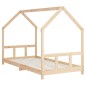 vidaXL Giroletto per Bambini 90x190 cm in Legno Massello di Pino