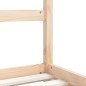 vidaXL Giroletto per Bambini 90x190 cm in Legno Massello di Pino